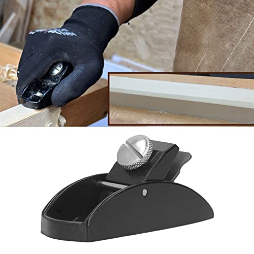 Holzhobel, Mini-Handhobel, Kleiner, Leichter Trimmhobel, Verstellbarer, Prägnanter Handhobel für die Holzbearbeitung, Trimmen von Holzhobeln (S)