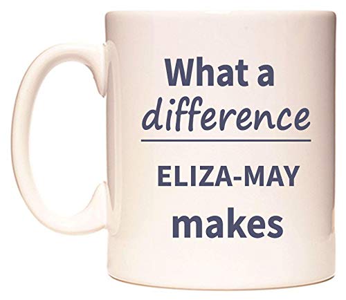 WeDoMugs What a Difference Eliza-May Makes Ceramic 11oz Coffee Mug
