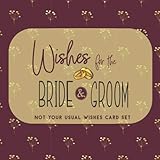  Wishes for the Bride and Groom Blank Guest Book: Not Your Usual Wishes Card Set