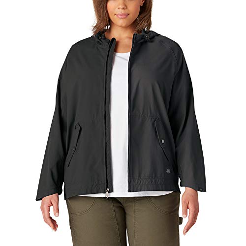 Dickies Women's Plus Size Performance Hooded Rain Jacket - Main Image