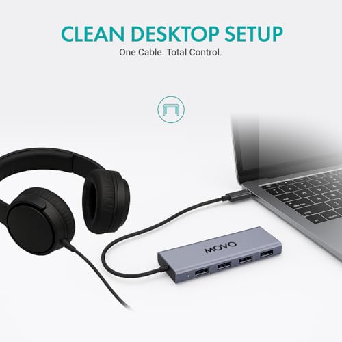 Movo UMX-1 USB Microphone Hub – 4-Port Powered USB Interface for Podcasting & Streaming Mics – Low-Noise, High-Speed by Movo - Image 5