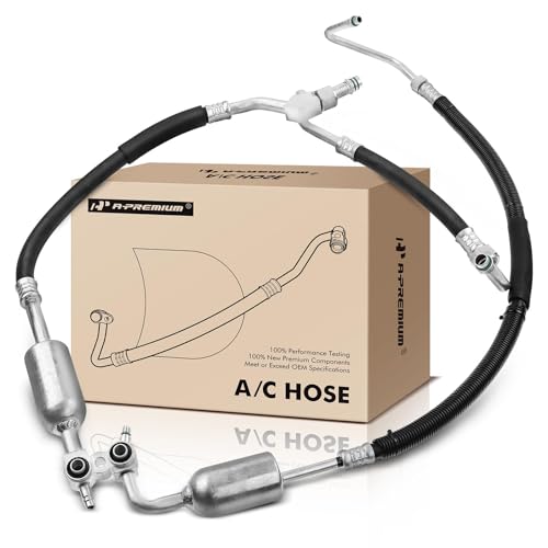 A-Premium A/C Suction Hose & Discharge Line Hose Assembly Compatible with Chevrolet, GMC & Cadillac Vehicles - Tahoe, C1500/C2500/K1500/K2500 Suburban, Suburban 1500,Yukon, Escalade