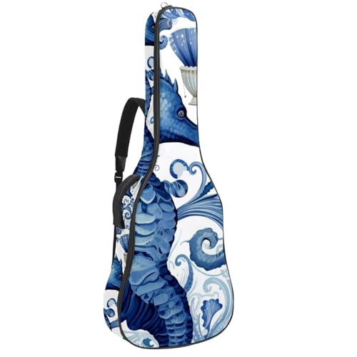 Housse de guitare avec double poche et bandoulière réglable