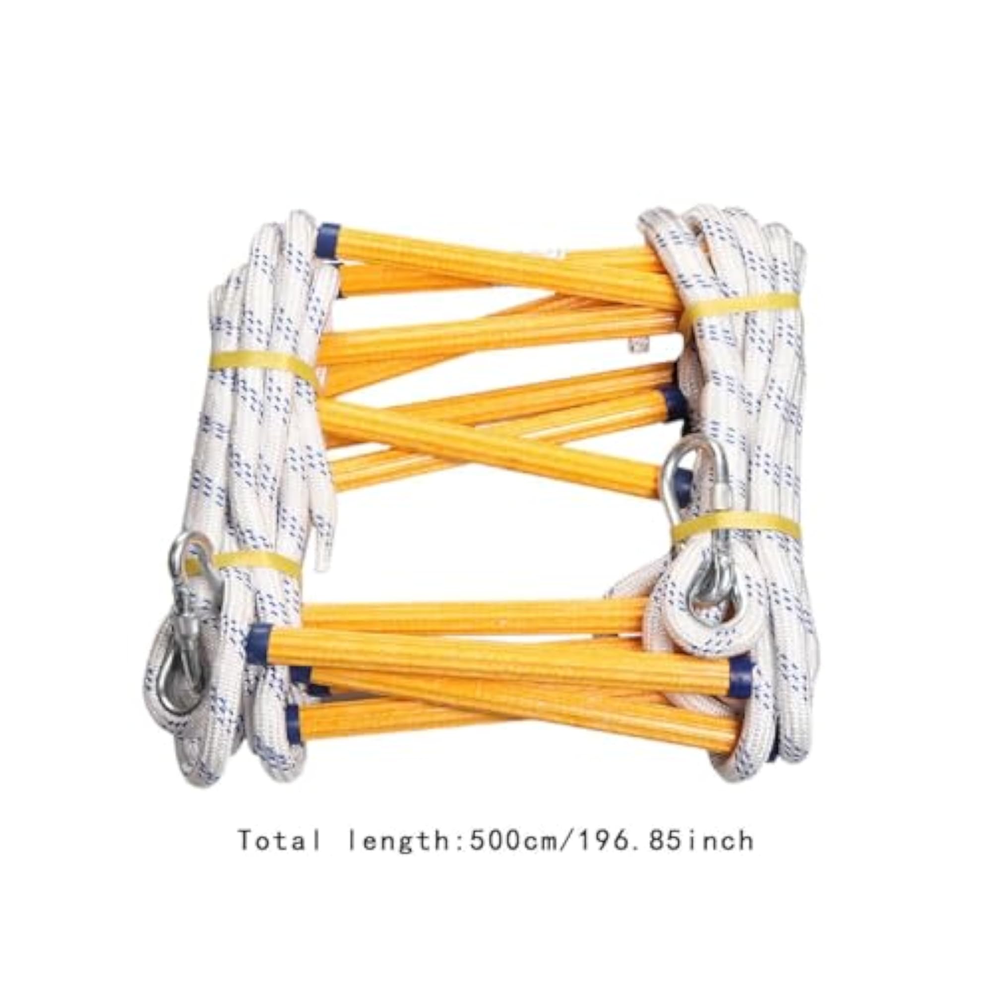 16ft Escape Ladder, Quick Deploy Sturdy & Reusable