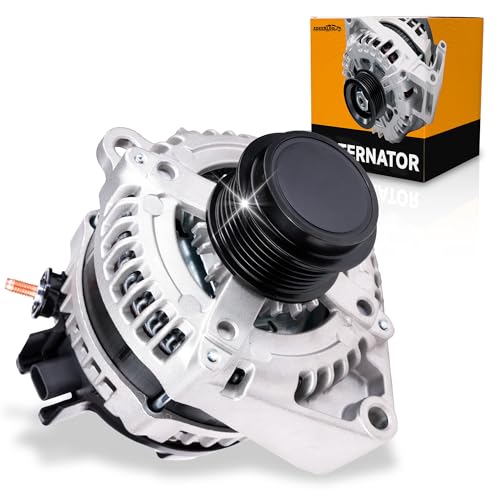 ADEERLUO Upgraded High Output Alternator For-Chevy Silverado 1500 2500 3500 HD Suburban Tahoe Express, For-GMC Sierra 1500 2500 3500 HD Yukon XL For-Cadillac Escalade 104211-8340 84143543 22747894