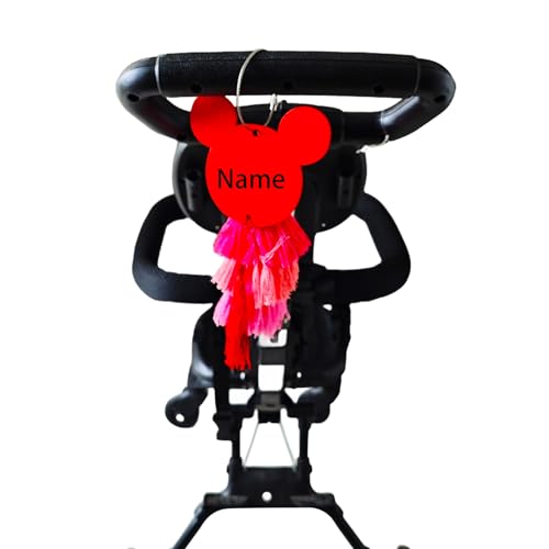 Stroller Family Name Tag for Theme Park Wheelchair Stroller Identifier Banner Amusement Park Stroller Tag Stroller Finder Sign