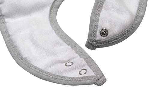 Kindsgut Slabbetjes, mousseline, baby, set van 2 - Image 8