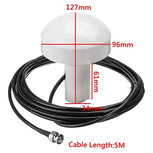 Antenne GPS Marine Active BNC pour une synchronisation de navigation de navire précise à 5MHz - 5