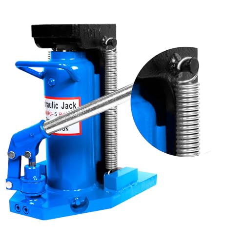 POWKOL Hydraulic Toe Jack, 20 Ton Heavy Duty Jack Lift with 12.9-18.8 Inch Lifting Height, Hydraulic Jack for Automotive Repair, Industrial Equipment Maintenance