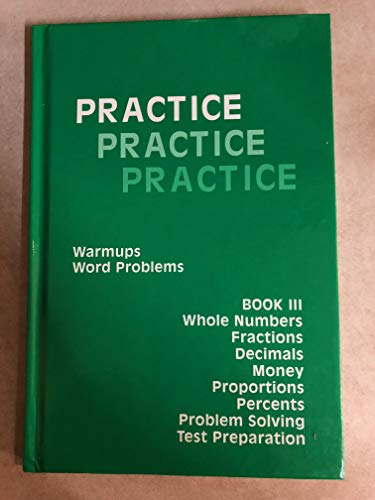 Practice Practice Practice, Book 3: Warmups / W... 0943542057 Book Cover