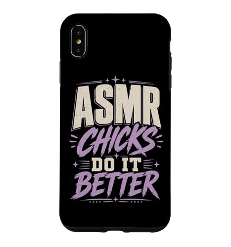 ASMR Chicks Do It Better �L���[�g �`�N�`�N����g���K�[ �X�}�z�P�[�X iPhone XS Max �p