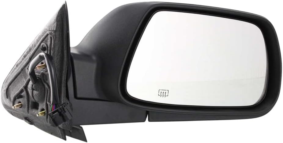 For Jeep Grand Cherokee 2005-2010 Door Mirror Passenger Side | Power | Heated | Textured | Replacement For 55156452AF| CH1321246