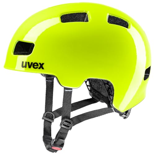 uvex hlmt 4 Kinderfahrradhelm, neon Yellow, 55-58 cm – Ansicht 1