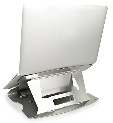 Aidata Lha-3 Lapstand Aluminum Portable Laptop Ultrastand; Built-In Swivel Base; Adjustable Platform With 6 Viewing Angles, 20°, 22.5°, 25°, 35°, 40° And 45° #TOP3