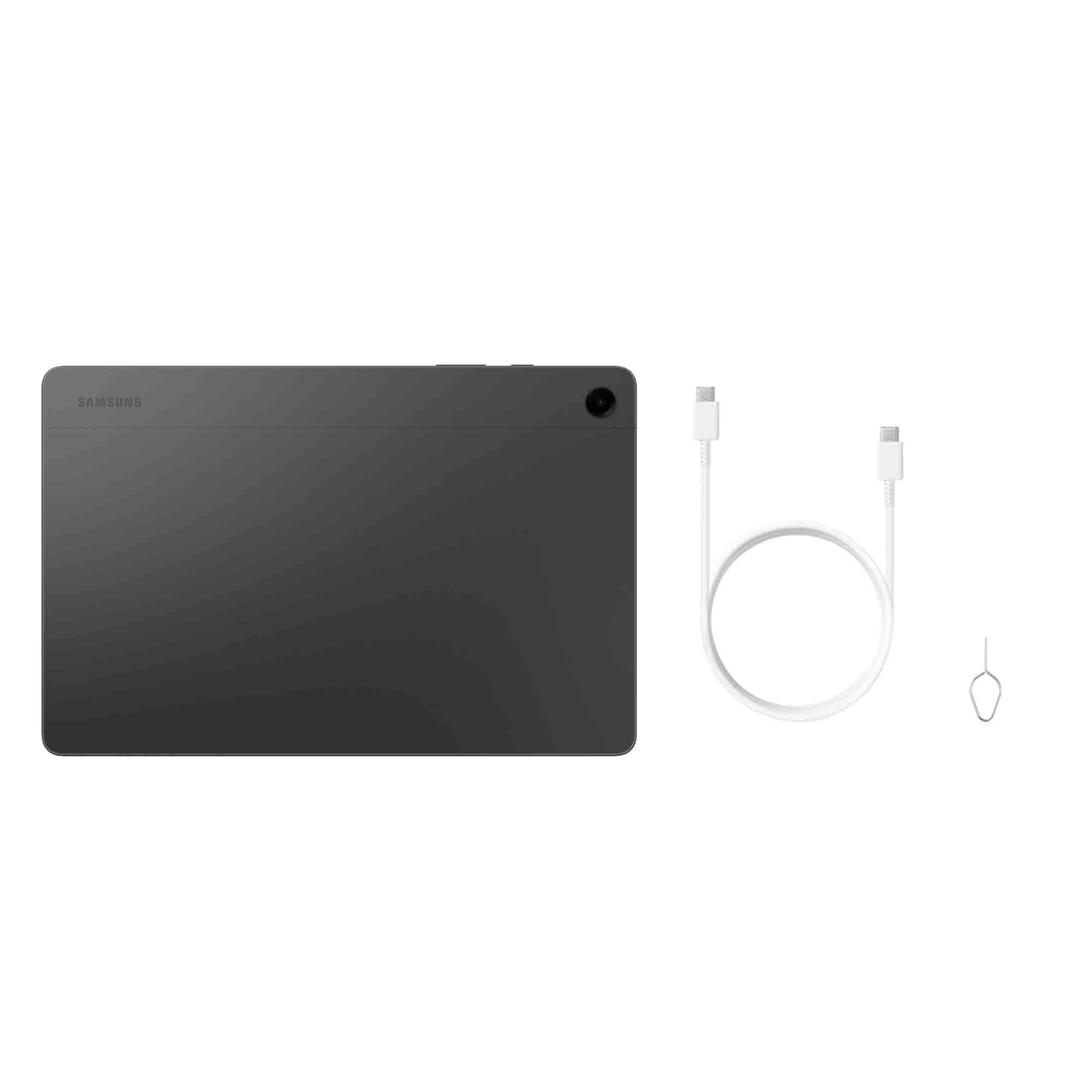 Samsung Galaxy Tab A9+ Tablette Android, 128 Go de Stockage, Grand écran de 11", Wifi, Son 3D, Anthracite, avec Chargeur secteur rapide 25W inclus (version FR)