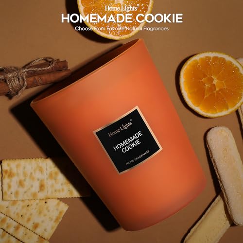 Homelightsscentedcandlescandlesforhomescentedlargejararomatherapycandlesnaturalsoywax130hourslongburningcandlesgifthomemadecookie  Urban Country Home Decor Homelights scented candles candles for home scented large jar aromatherapy candles natural soy wax 130 hours long burning candles gift homemade cookie  urban country home decor