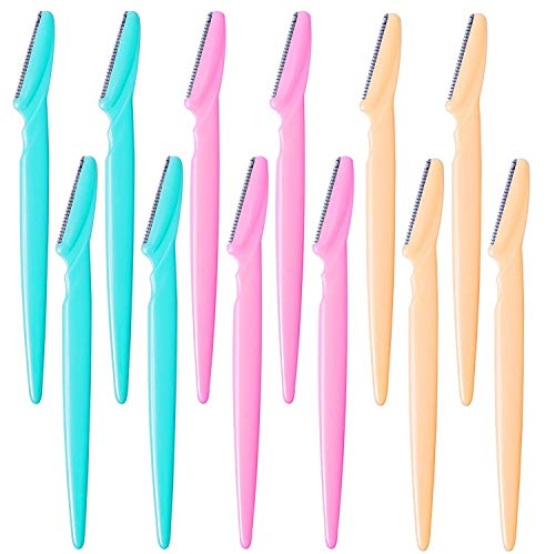 Eyebrow Facial Razor for Women Face - 12 Pack