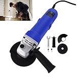 Professional Corded Angle Grinder, 2000W Grinder Machine Tile Cutter with Rubber Auxiliary Handle for Cutting, Grinding & Polishing Tool