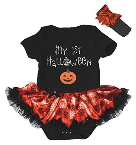 Halloween citrouille body tutu pour fêter le premier automne de votre petite merveille