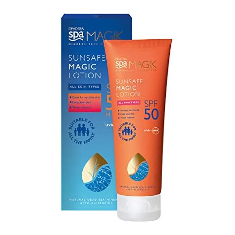 Dead Sea Spa Magik Sunsafe Lotion SPF50 Cover