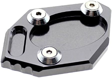 FXCNC Racing Aluminum CNC Motorcycle Side Stand Plate Kickstand Extension Pad Compatible with KAWASAKI Ninja 250 300R ZX250 EX300 Z250 2013-2020
