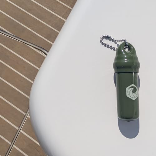 Image of Seahive Floating Keychain (1 pack) with Waterproof Safety Container Boat Key Float - Pontoon, Fishing Accessories key holder