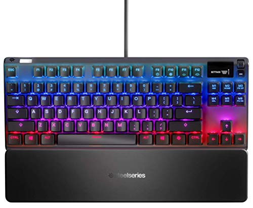 Teclado Gamer SteelSeries APEX PRO - TKL US RGB (64734) - Retroiluminado RGB