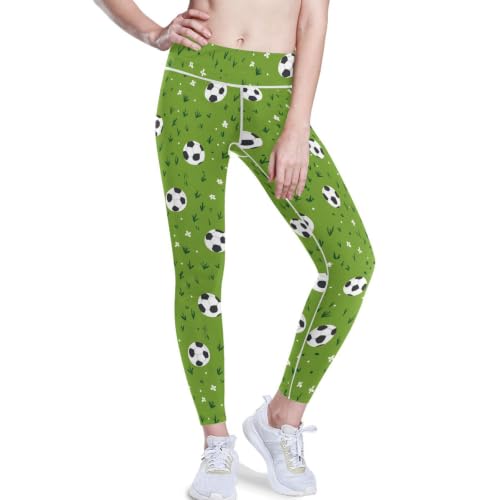 Pantalones de yoga de la Copa Mundial 2026 leggings capri de compresión para mujer en talla XS a XXL