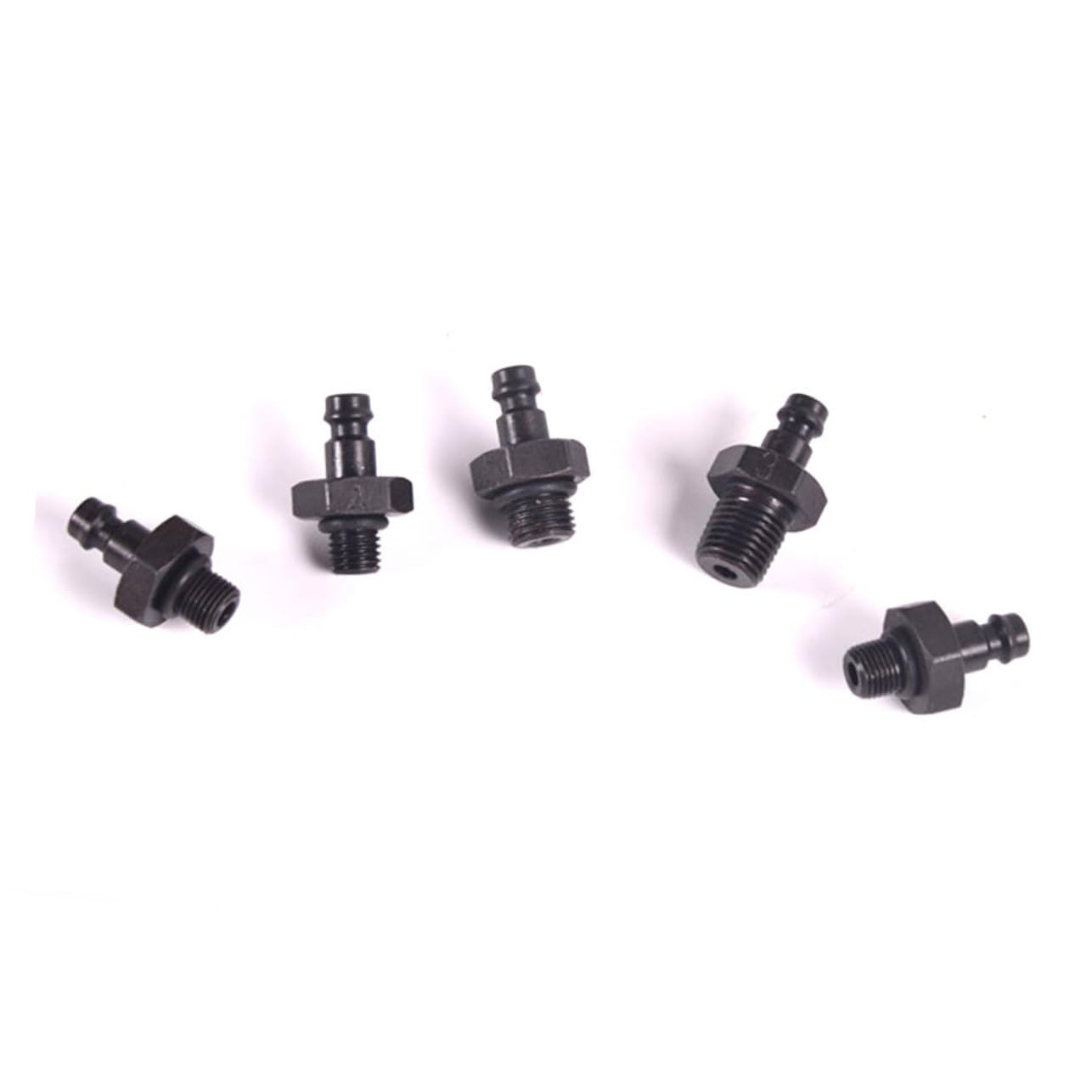 Oil Pressure Gauge for Engine Oil Pressure Tool Set Hose Adapters and Rubberized Gauge Protector Easy to Read Scale