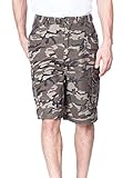 Oscar Sports Mens Camo Cargo Short Big & Tall Long Rip Stop...