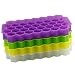 Produktbild Gaatpot Eiswürfelform mit Deckel,Eiswürfel Eiswürfelschalen aus Silikon,37-Fach Eiswürfel,4er Pack(Zufällige Farbe)
