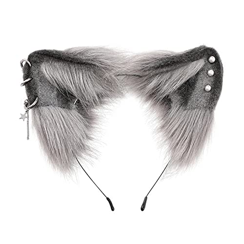 Serre-tête oreilles de dessin animé en peluche mignon, le cadeau parfait pour passionnés de cosplay
