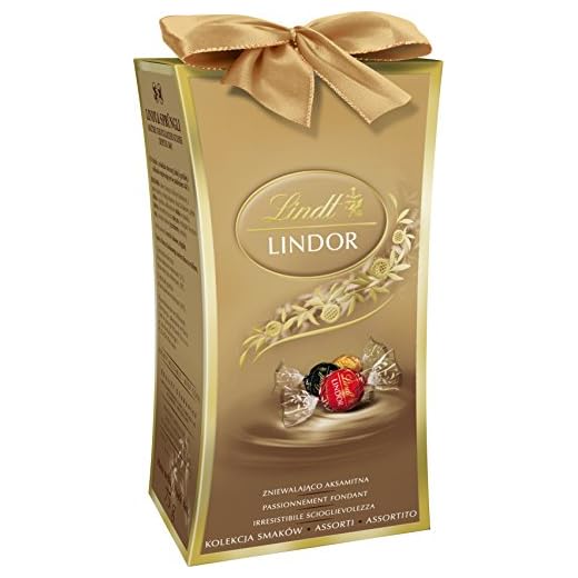 Lindt Lindor Assorti Boîte Mini Cadeau 75 g - Lot de 5