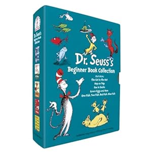 Dr. Seuss’s Beginner Book Boxed Set Collection: The Cat in the Hat; One Fish Two Fish Red Fish Blue Fish; Green Eggs and Ham; Hop on Pop; Fox in Socks