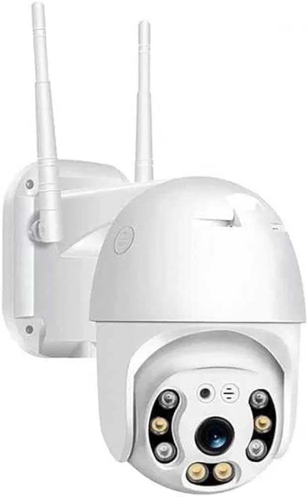 360 Degree 1080p Waterproof Colour Night Vision LED Lights & Alarm Smart Motion Detection Indoor Outdoor Security CCTV Camera-image-2