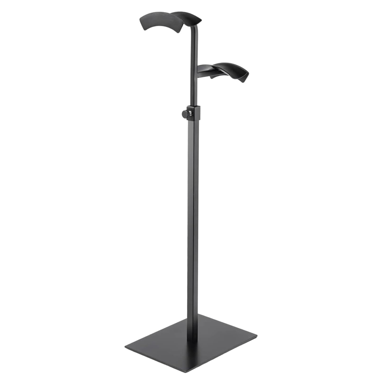 WxuuLTGJR Handbag Jewelry Display Stand Adjustable Jewelry Easel Holder Double Arm Purse Tower Organizer Countertop Props for Shops(Nero)