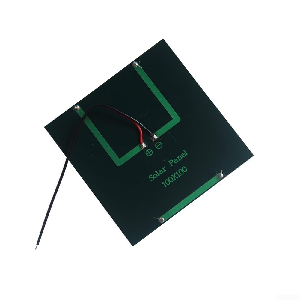 Source d'énergie fiable facilement connectable avec le câble de 12 à 15 cm des panneaux solaires de 1 2 W (1 pièce)