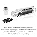 Glass Roller Bottles 10pcs Essential Oil Gemstone Roller Ball Bottles 10ml Refillable Roll On Bottles with Bamboo Lids Gemstone Rollerball&Healing Crystal Chips Inside