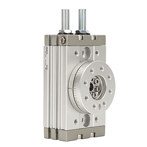 ERYUE Pneumatic Air Cylinder Adjustable High Strength Aluminum Alloy Rotate Cylinder for Automation Equipment in Light Industry (MSQB-20A)