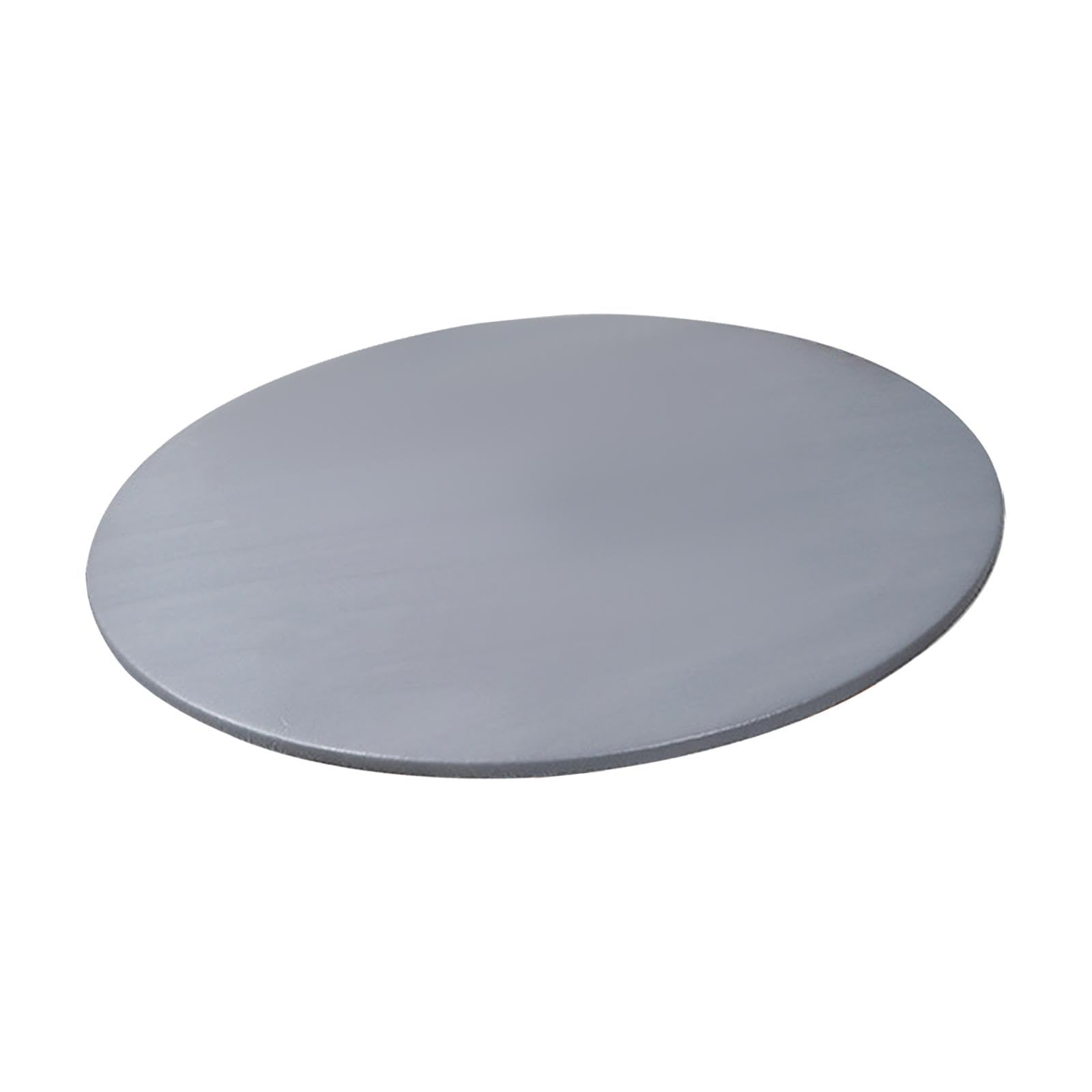 Round Tablecloth Portable Flannel Backed Washable Nonslip Picnic Table Cover 48inch Silver Gray | Home & Garden | Kitchen, Dining & Bar | Linens & Textiles | Tablecloths-image-25