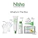 Nisha Cream Blonde Hair Color, Permanent Hair Dye - 8.0 Light Blonde Pack of 1