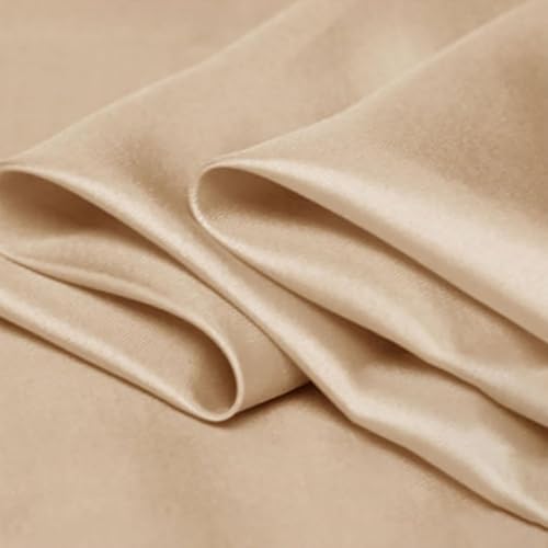 100% Tissu de Soie de mûrier au mètre Taffetas de Soie pour jouer à la danse Doublure de Robe Artisanat Décoration Drapé Vêtements de Mariage Tissu de...