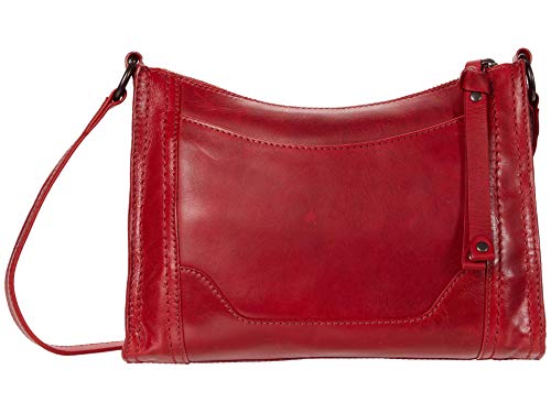 Image of Frye Women's Melissa Zip Crossbody Bag, Stylish Handbag with Adjustable Strap & Pockets