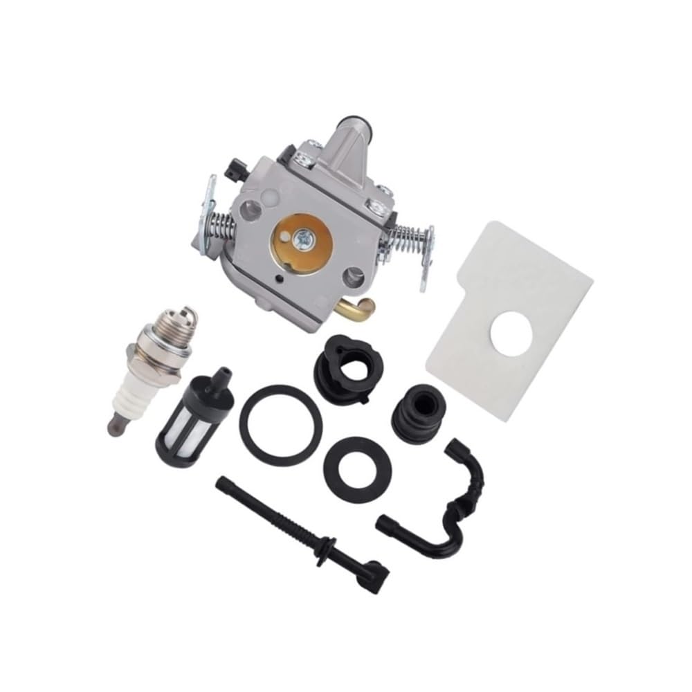 C1Q-S57A Repair Kits Fit for 017 018 MS 170 180 180C MS170 MS180 MS170C MS180C Chainsaw with Air Filter Tune Up Carburetor