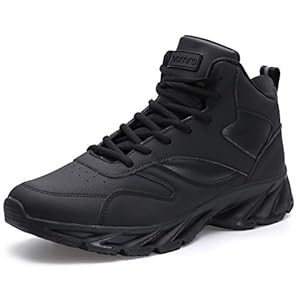 Joomra Men’s Stylish Sneakers High Top Athletic-Inspired Shoes
