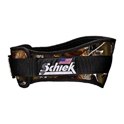 Schiek Sports Gewichthebergürtel Modell 2006 in Camouflage Nature Cover