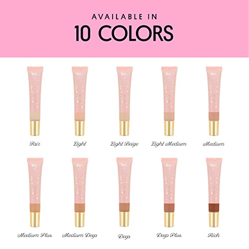Winky Lux Peeper Perfect Under Eye Concealer, Concealer Makeup And Under Eye Primer, Full Coverage Concealer And Under Eye Color Corrector For Dark Circles, Deep #TOP4