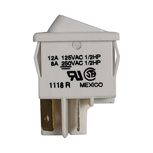 ForeverPRO WB24T10167 Switch Rocker Elem (Wh) for GE Range WB24T10046 1556034 AH2370054 EA2370054