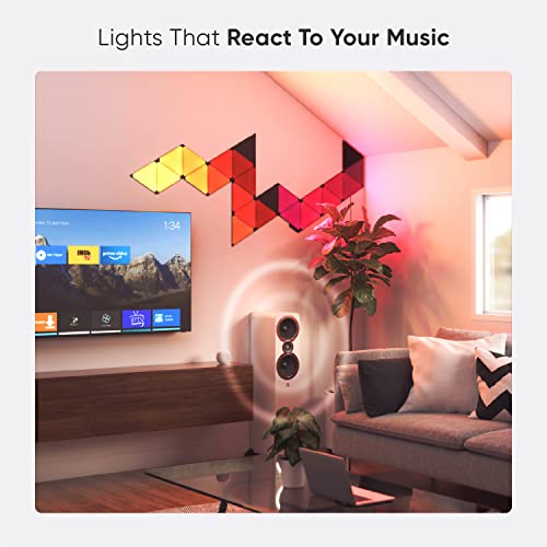 Forme WiFi e Thread Smart RGBW 16M+Colore LED Dimmerabile Gaming e Home Decor Wall Lights Kit Più Intelligente - Illuminazione - Immagine 3