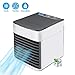 Produktbild RUNZI Tragbare Klimaanlage Personal Air Cooler Fan Mini AC USB Cooling Desktop Fan für Schlafzimmer, Auto